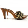 ANIMAL HEEL CLOGS WOMAN