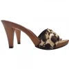 ANIMALIER HEEL CLOGS