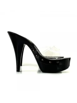 BLACK CINDERELLA CLOGS