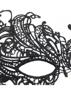 Black Lace Mask | Elegance and Seduction for BDSM and Themed Parties