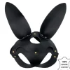BLACK MASK WITH LONG REMOVABLE EARS