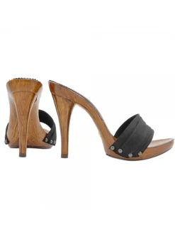Black Women's Clogs