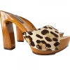 BROWN CLOGS