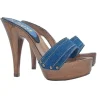 CLOG DENIM MOKA HEEL 13
