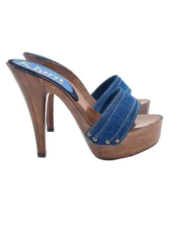 CLOG DENIM MOKA HEEL 13