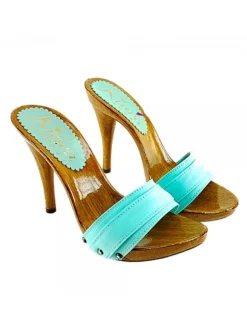 CLOG HEMERALD GREEN HEEL 12