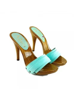 CLOG HEMERALD GREEN HEEL 12