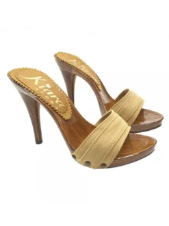 CLOG OCHER HEEL 12