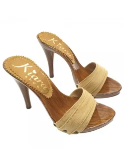 CLOG OCHER HEEL 12