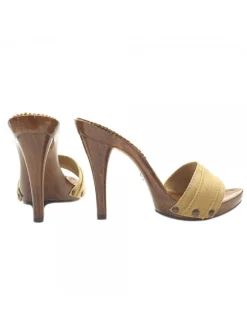 CLOG OCHER HEEL 12