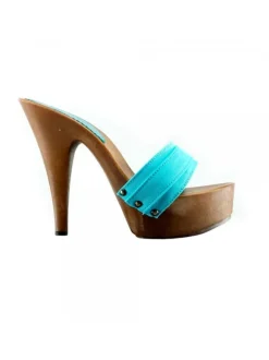 CLOG TURQUOISE HEEL 13 MOU