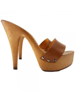 CLOGS SIMPLE IN LEATHER