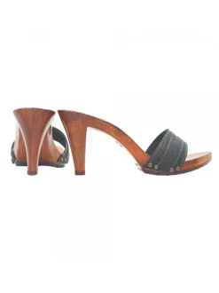 CLOGS WITH DOUBLE GRAY BAND