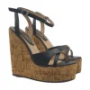 14 CM HIGH CORK WEDGE CLOGS