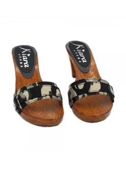COMFORT CAMOUFLAGE CLOGS