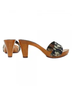 COMFORT CAMOUFLAGE CLOGS