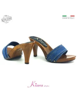 CONFORTABLE HEEL CLOG DENIM