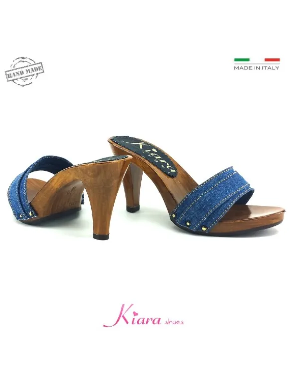 CONFORTABLE HEEL CLOG DENIM