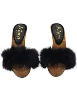 Faux Fur Clogs