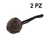 FLOWER WRAP CHIGNON BROWN HAIR 2PZ