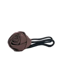 FLOWER WRAP CHIGNON BROWN HAIR 2PZ