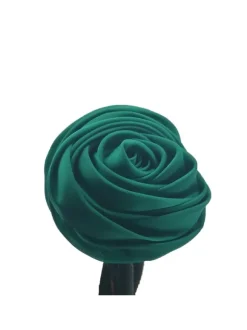 FLOWER WRAP CHIGNON GREEN HAIR 2PZ