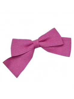 FUCHSIA BOW WITH PIN