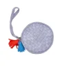 GLICINE PURSE WITH HANDLE AND FRINGES
