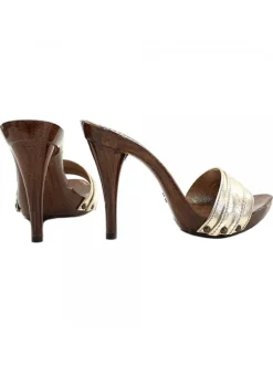 GOLDEN CLOGS HEEL 12