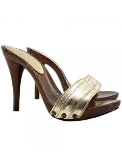 GOLDEN CLOGS HEEL 12