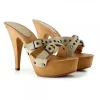 HEEL CLOG 13 NATURAL LEATHER