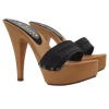 HIGH HEEL CLOG BLACK