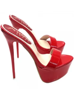 HIGH RED STILETTO SEXY SIZE UP TO 44