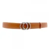 LEATHER BELT IN LEATHER FROM 70 TO 85 CM