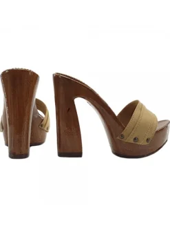 OCHER CLOGS COMFY HEEL
