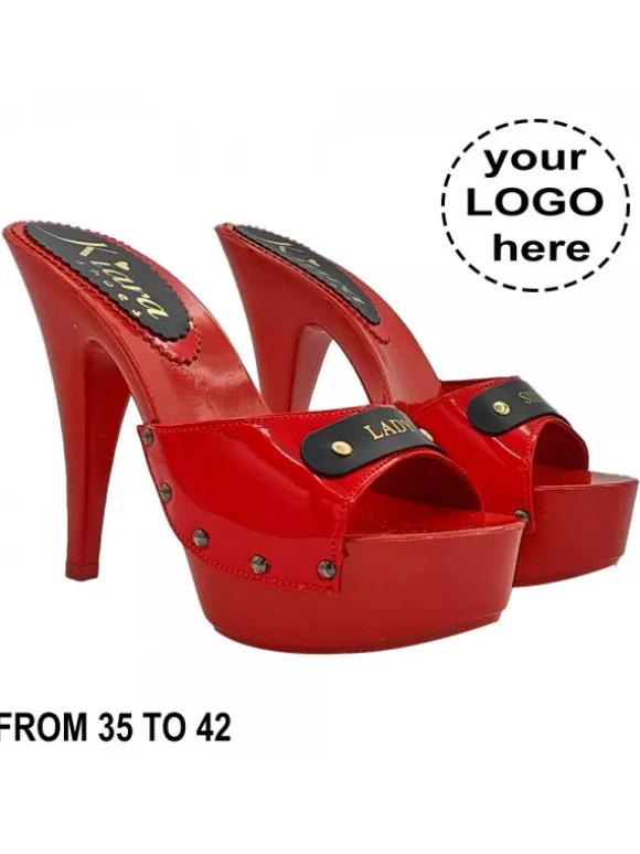 PERSONALIZED PATENT LEATHER CLOGS 13