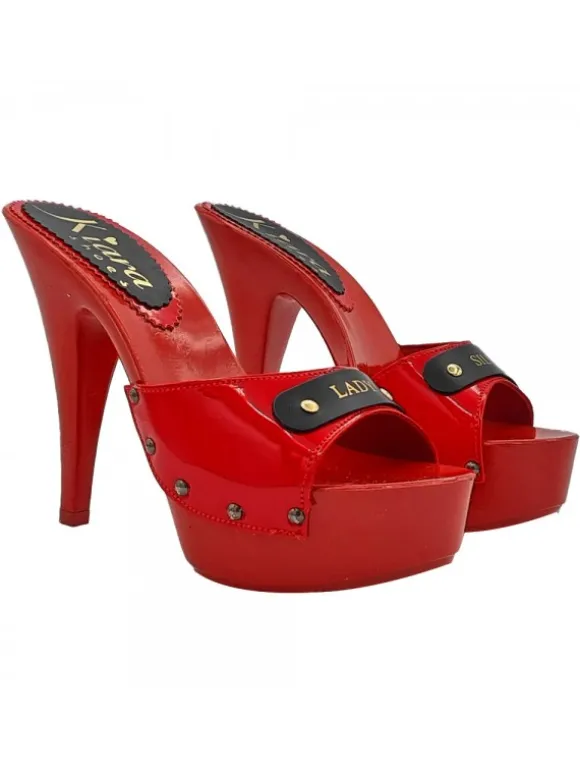 PERSONALIZED PATENT LEATHER CLOGS 13
