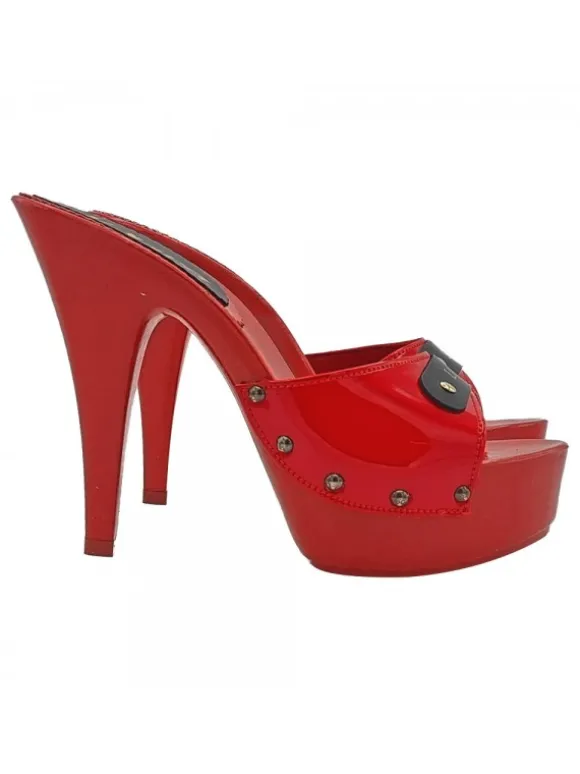 PERSONALIZED PATENT LEATHER CLOGS 13