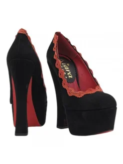 Pin-up Style women's shoes | Rounded tip