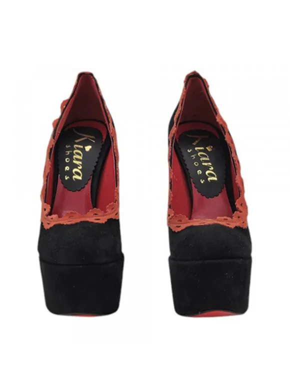 Pin-up Style women's shoes | Rounded tip