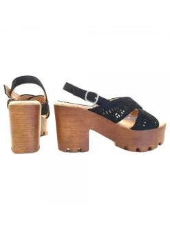 SANDALS 9 CM HEEL ADJUSTABLE STRAP - COMFORTABLE