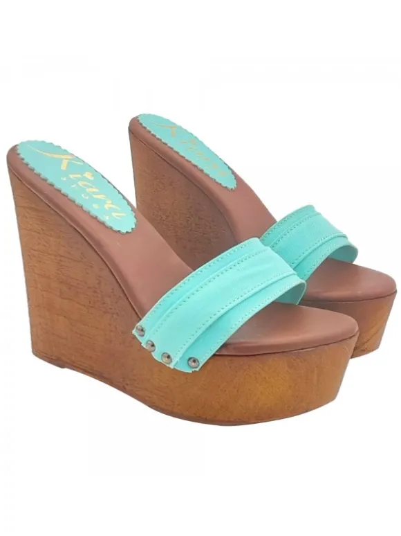 SMERALD CLOG WEDGE HEEL 13