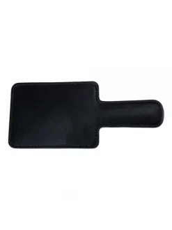 spanking paddle black leather