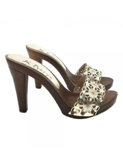 WOMEN'S GOLDEN CLOGS HEEL 11