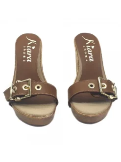 WOMEN'S LEATHER CLOGS
