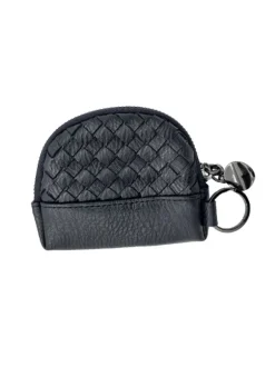 Women's Wallet with Keychain Ring - KCB210 NERO