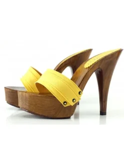 YELLOW CLOGS-K9101 GIA