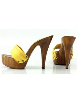 YELLOW CLOGS-K9101 GIA