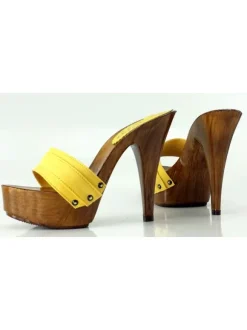 YELLOW CLOGS-K9101 GIA