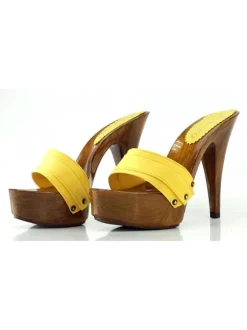 YELLOW CLOGS-K9101 GIA